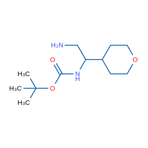 tert-Butyl N-[2-amino-1-(oxan-4-yl)ethyl]carbamate 5g