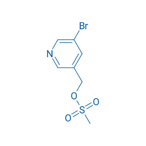 (5-Bromopyridin-3-yl)methyl methanesulfonate 250mg