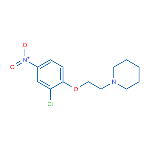 1-(2-(2-Chloro-4-nitrophenoxy)ethyl)piperidine 1g
