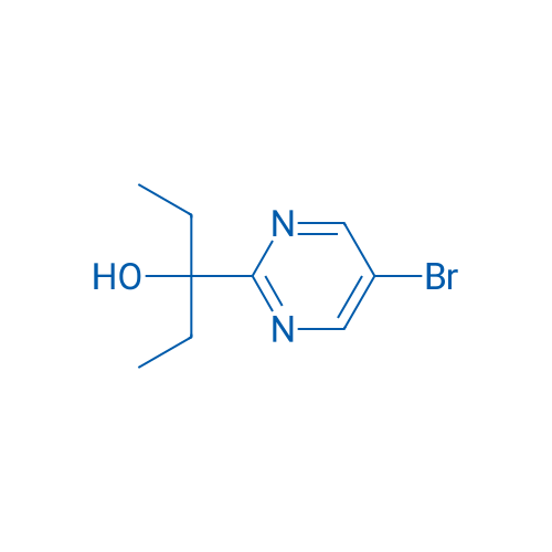 3-(5-Bromopyrimidin-2-yl)pentan-3-ol 250mg