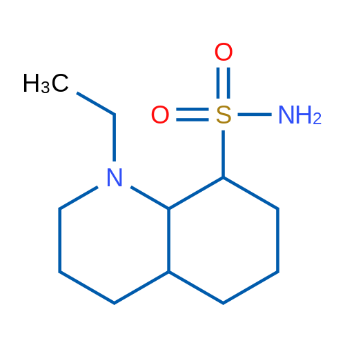 1-Ethyl-decahydroquinoline-8-sulfonamide 1g