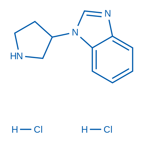 1-(Pyrrolidin-3-yl)-1H-1,3-benzodiazole dihydrochloride 5g