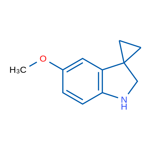 5'-Methoxyspiro[cyclopropane-1,3'-indoline] 1g