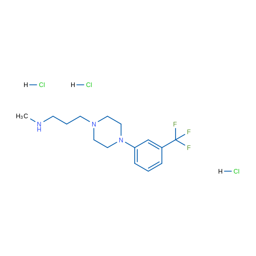 Methyl(3-{4-[3-(trifluoromethyl)phenyl]piperazin-1-yl}propyl)amine trihydrochloride 1g