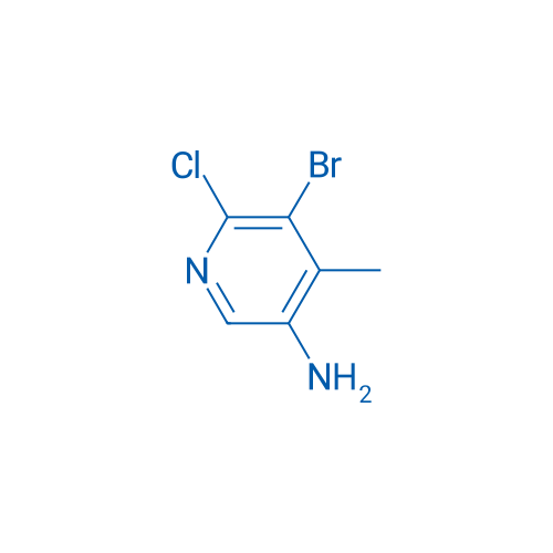 5-Bromo-6-chloro-4-methylpyridin-3-amine 250mg