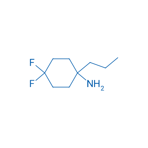 4,4-Difluoro-1-propylcyclohexan-1-amine 1g