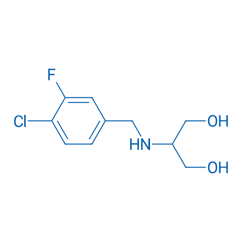 2-{[(4-chloro-3-fluorophenyl)methyl]amino}propane-1,3-diol 1g