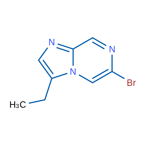 6-Bromo-3-ethylimidazo[1,2-a]pyrazine 1g