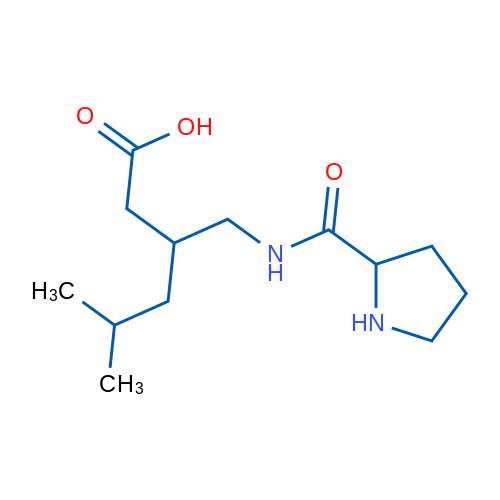 5-Methyl-3-{[(pyrrolidin-2-yl)formamido]methyl}hexanoic acid 1g
