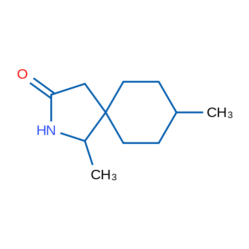 1,8-Dimethyl-2-azaspiro[4.5]decan-3-one 1g