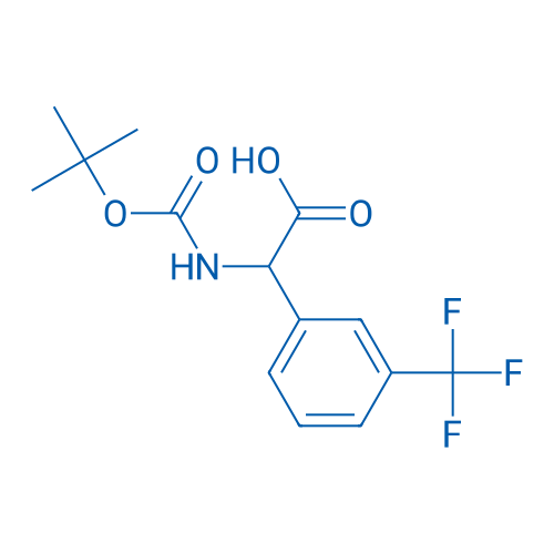 N-Boc-2-(3-trifluoromethylphenyl)-DL-glycine 5g
