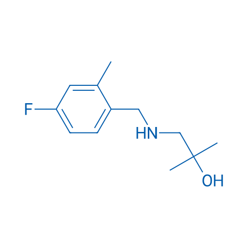 1-{[(4-fluoro-2-methylphenyl)methyl]amino}-2-methylpropan-2-ol 5g