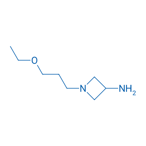 1-(3-ethoxypropyl)azetidin-3-amine 250mg