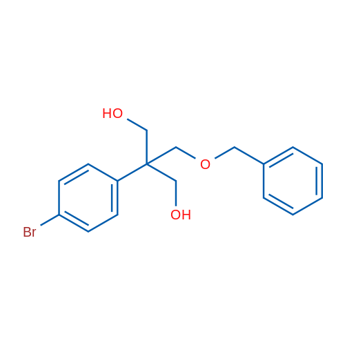 2-((Benzyloxy)methyl)-2-(4-bromophenyl)propane-1,3-diol 1g