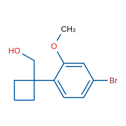 (1-(4-Bromo-2-methoxyphenyl)cyclobutyl)methanol 1g