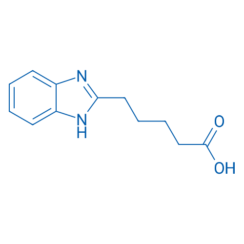 5-(1H-Benzo[d]imidazol-2-yl)pentanoic acid 250mg