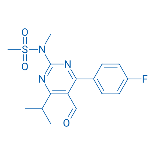 N-(4-(4-Fluorophenyl)-5-formyl-6-isopropylpyrimidin-2-yl)-N-methylmethanesulfonamide 25g