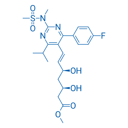 Methyl (3R,5S,E)-7-(4-(4-fluorophenyl)-6-isopropyl-2-(N-methylmethylsulfonamido)pyrimidin-5-yl)-3,5-dihydroxyhept-6-enoate 1g