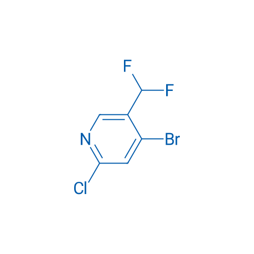 4-Bromo-2-chloro-5-(difluoromethyl)pyridine 100mg