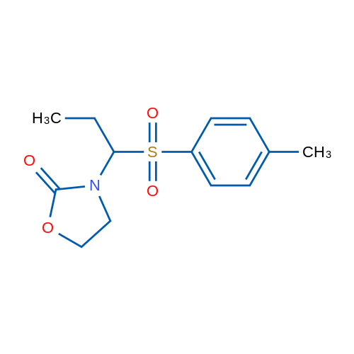 3-[1-(4-Methylbenzenesulfonyl)propyl]-1,3-oxazolidin-2-one 1g