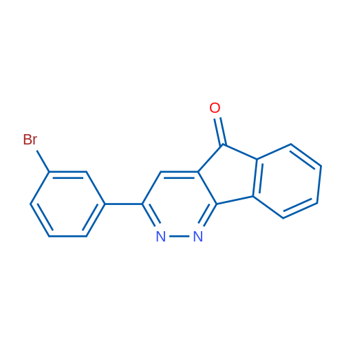 3-(3-Bromophenyl)-5H-indeno[1,2-c]pyridazin-5-one 1g
