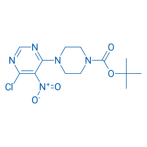 1-Boc-4-(6-Chloro-5-nitro-4-pyrimidinyl)piperazine 1g