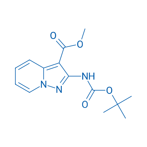 Methyl 2-((tert-butoxycarbonyl)amino)pyrazolo[1,5-a]pyridine-3-carboxylate 100mg