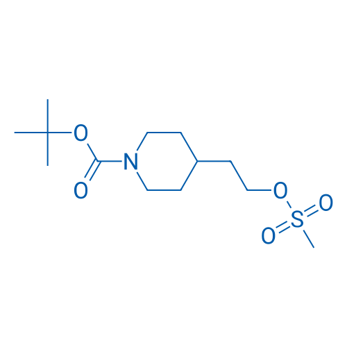 tert-butyl4-[2-(methanesulfonyloxy)ethyl]piperidine-1-carboxylate 250mg
