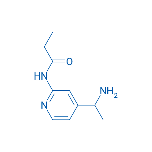 N-(4-(1-aminoethyl)pyridin-2-yl)propionamide 250mg