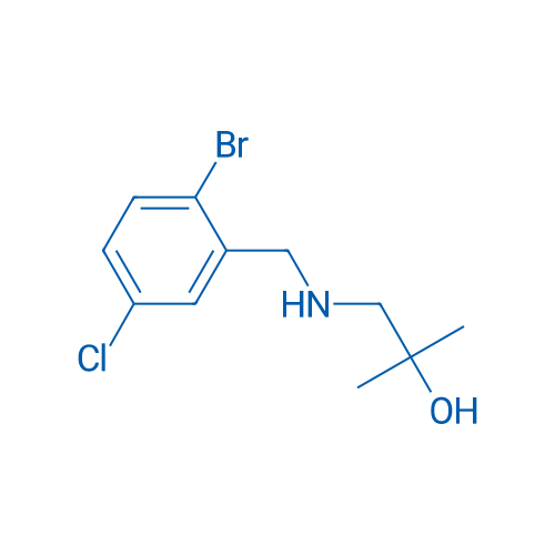 1-{[(2-bromo-5-chlorophenyl)methyl]amino}-2-methylpropan-2-ol 5g
