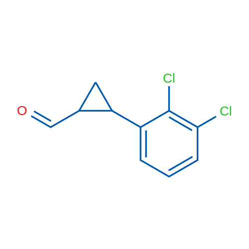 2-(2,3-Dichlorophenyl)cyclopropanecarbaldehyde 1g