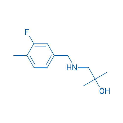 1-{[(3-fluoro-4-methylphenyl)methyl]amino}-2-methylpropan-2-ol 1g