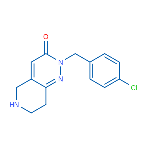 2-(4-Chlorobenzyl)-5,6,7,8-tetrahydropyrido[4,3-c]pyridazin-3(2H)-one 1g