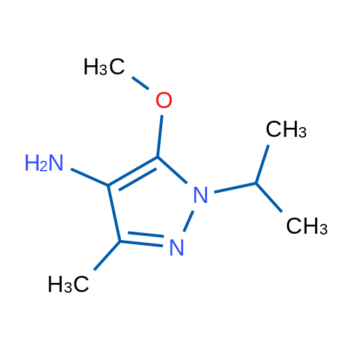 5-Methoxy-3-methyl-1-(propan-2-yl)-1h-pyrazol-4-amine 1g