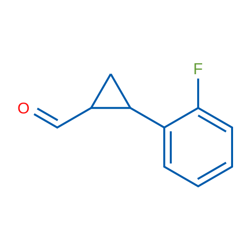 2-(2-Fluorophenyl)cyclopropanecarbaldehyde 1g