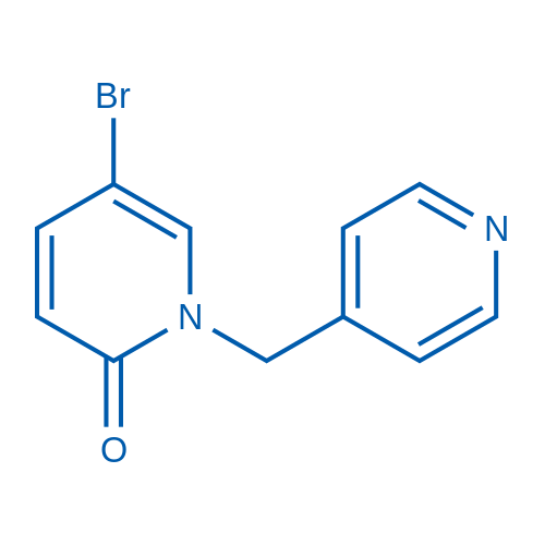 5-Bromo-1-(pyridin-4-ylmethyl)pyridin-2(1H)-one 100mg