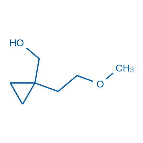 (1-(2-Methoxyethyl)cyclopropyl)methanol 250mg