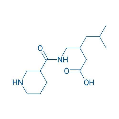 5-Methyl-3-{[(piperidin-3-yl)formamido]methyl}hexanoic acid 1g