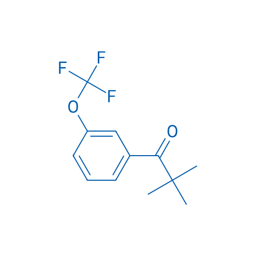 2,2-Dimethyl-1-(3-trifluoromethoxy-phenyl)-propan-1-one 250mg