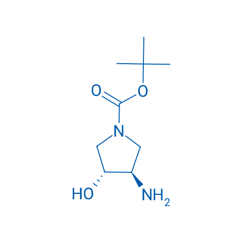 (3R,4R)-rel-tert-Butyl 3-amino-4-hydroxypyrrolidine-1-carboxylate 1g