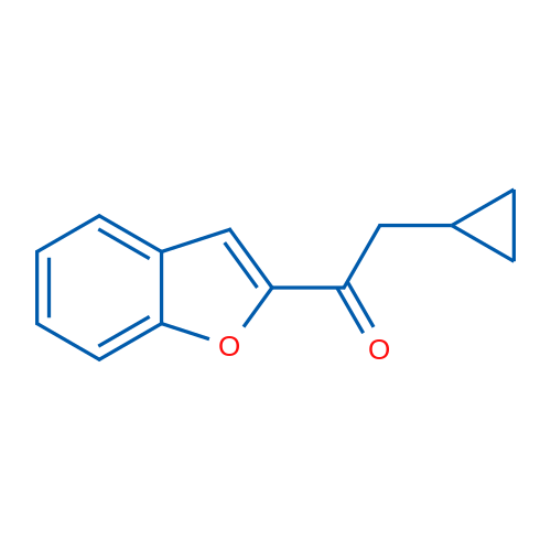 1-(1-Benzofuran-2-yl)-2-cyclopropylethan-1-one 1g