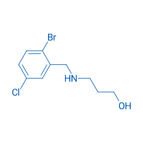 3-{[(2-bromo-5-chlorophenyl)methyl]amino}propan-1-ol 1g