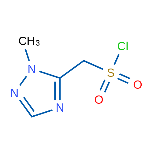 (1-Methyl-1h-1,2,4-triazol-5-yl)methanesulfonyl chloride 1g