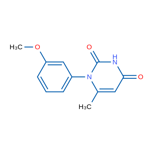 1-(3-Methoxyphenyl)-6-methylpyrimidine-2,4(1H,3H)-dione 1g