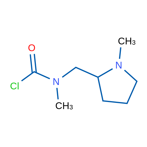 N-methyl-n-[(1-methylpyrrolidin-2-yl)methyl]carbamoyl chloride 1g