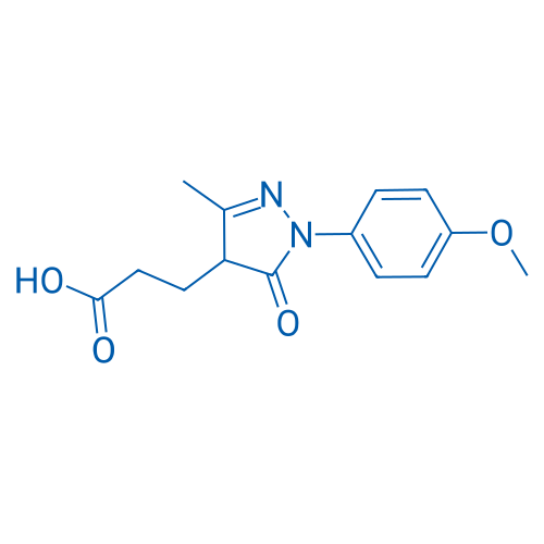 3-[1-(4-Methoxyphenyl)-3-methyl-5-oxo-4,5-dihydro-1H-pyrazol-4-yl]propanoic acid 1g