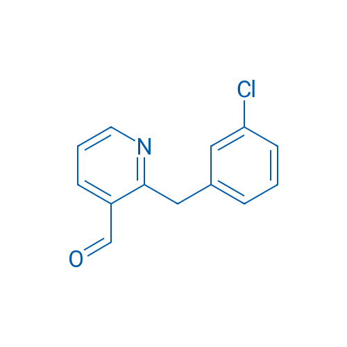 2-[(3-Chlorophenyl)methyl]pyridine-3-carbaldehyde 1g