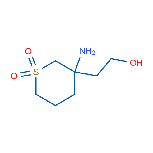 3-Amino-3-(2-hydroxyethyl)tetrahydro-2H-thiopyran 1,1-dioxide 1g