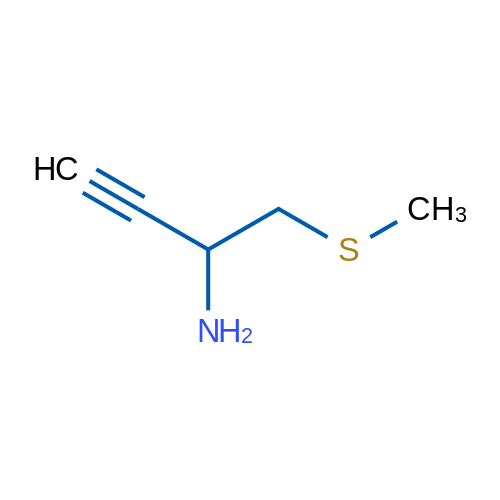 1-(Methylsulfanyl)but-3-yn-2-amine 1g