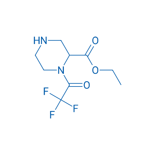 Ethyl 1-(2,2,2-trifluoroacetyl)piperazine-2-carboxylate 1g